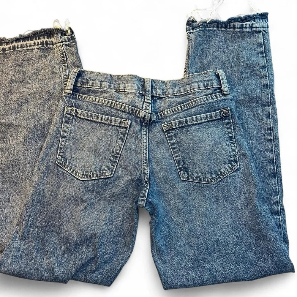 Gap Girls Size 12 Straight Leg Jeans | Stone Wash | 90s Vibe